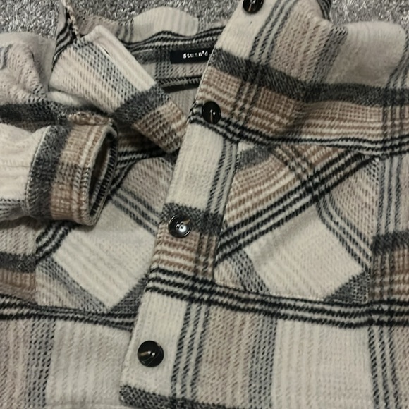 Cropped plaid jacket - Picture 4 of 4